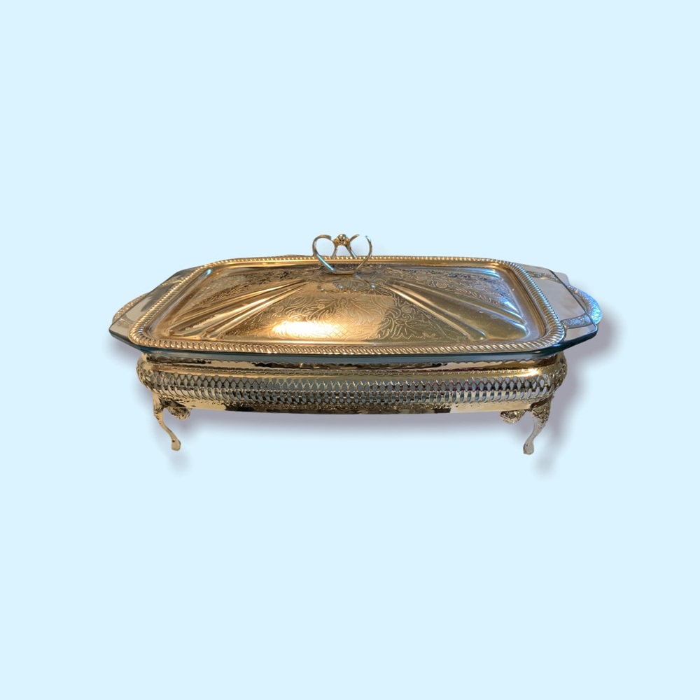 England Pyrex Dish with Lid
